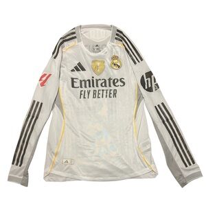 25/26 real madrid home kit. Trent Arnold soccer football jersey. Heat ready